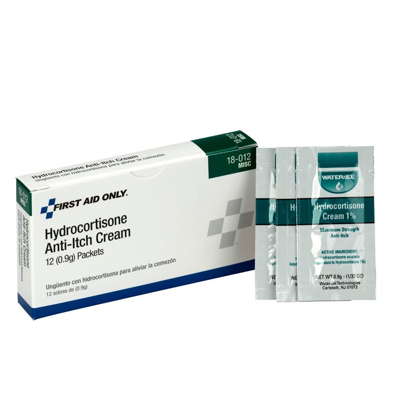 Pac-Kit First Aid Only 18-012 Hydrocortisone Cream Packets, 12 Count - Image 2